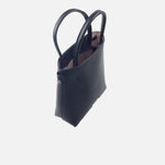 Bolso manos libres brittani de cuero para mujer - Negro