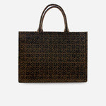 Bolso de mano rosalba de textil para mujer - Negro