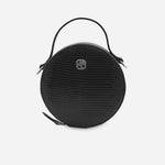 Bolso manos libres phyllis de cuero para mujer - Negro