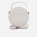 Bolso manos libres phyllis de cuero para mujer - Blanco