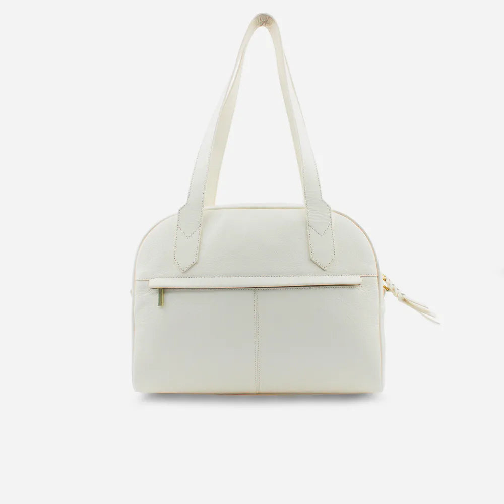 Cartera porto de cuero para mujer - Hueso