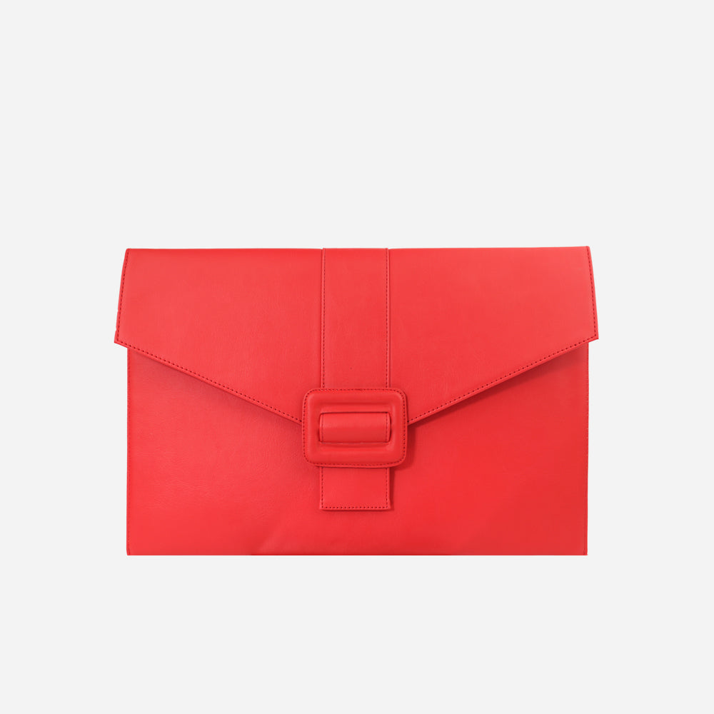 Sobre rabi de sintético para mujer - Rojo