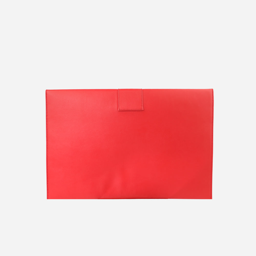 Sobre rabi de sintético para mujer - Rojo