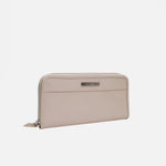 Billetera piera de cuero para mujer - Taupe