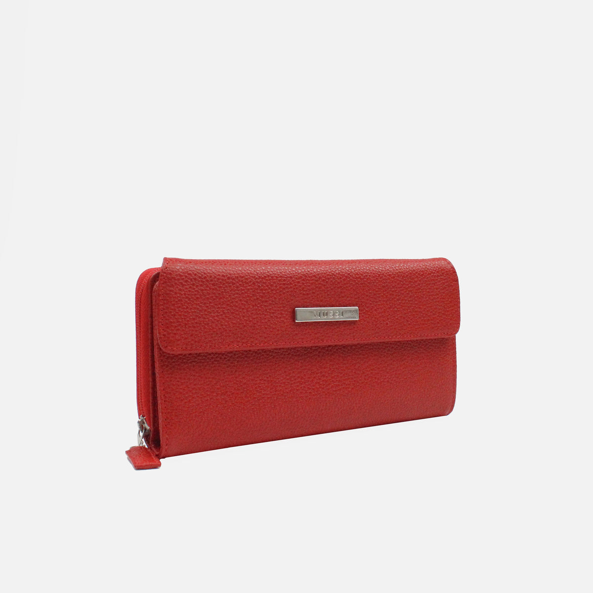Billetera rosie de cuero para mujer - Rojo