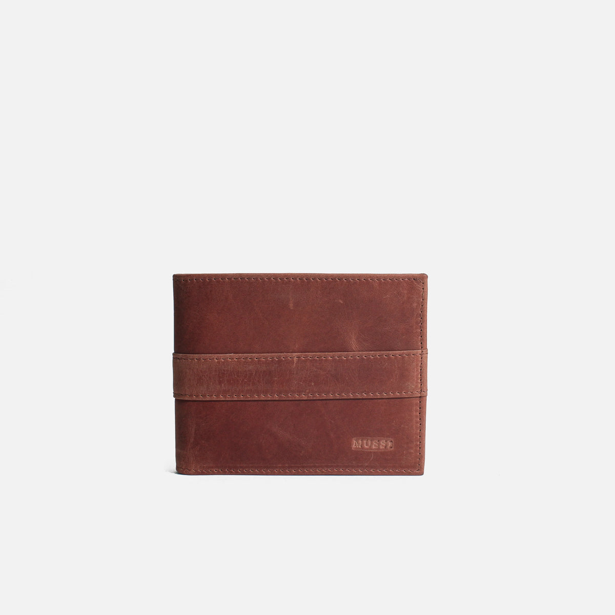 Billetera kai de cuero para mujer - Miel