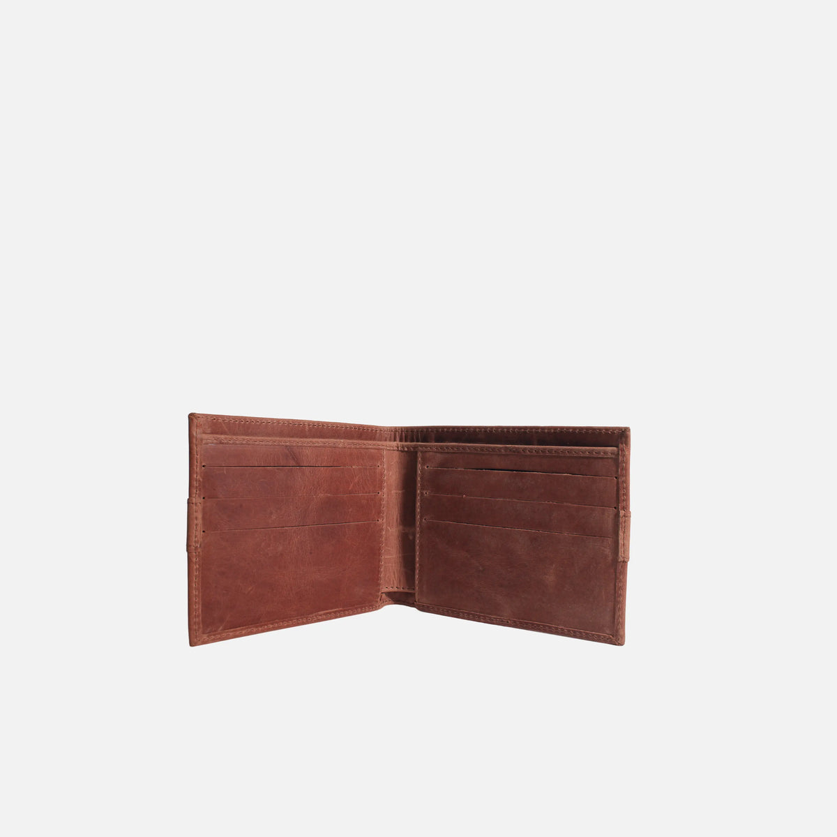 Billetera kai de cuero para mujer - Miel