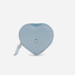 Monedero love de cuero para mujer - Azul
