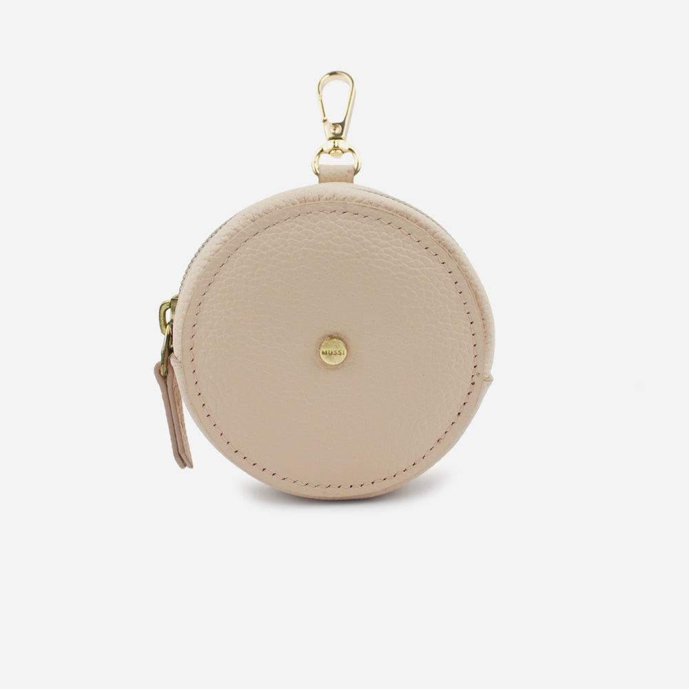 Monedero selene de cuero para mujer - Nude