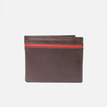 Billetera mattias de cuero para hombre - Café