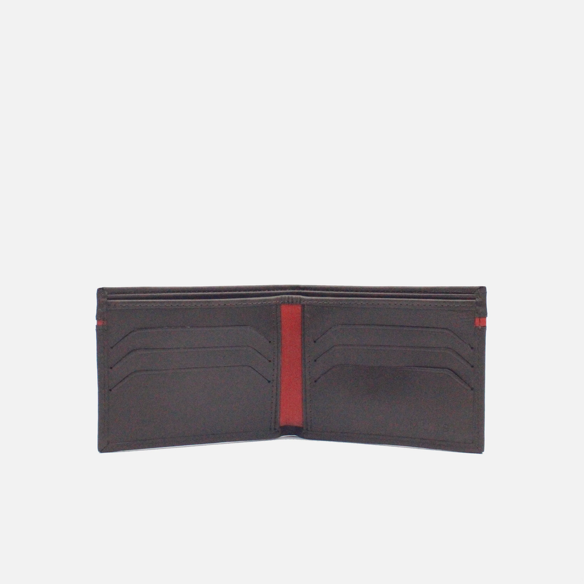 Billetera mattias de cuero para hombre - Café