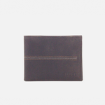 Billetera gabrielle de cuero para hombre - Café