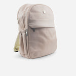 Morral amara de cuero para mujer - Nude