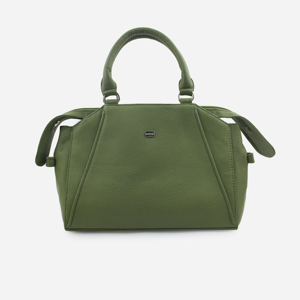 Cartera celia de cuero para mujer - Verde