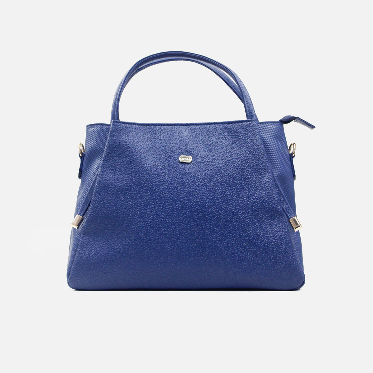 Cartera marzia de cuero para mujer - Azul
