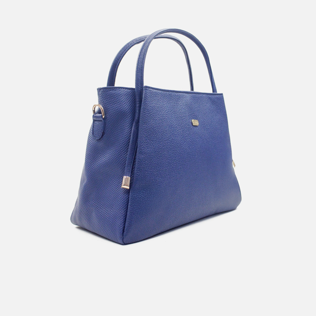 Cartera marzia de cuero para mujer - Azul