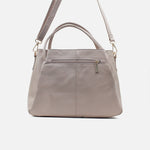 Cartera marzia de cuero para mujer - Nude