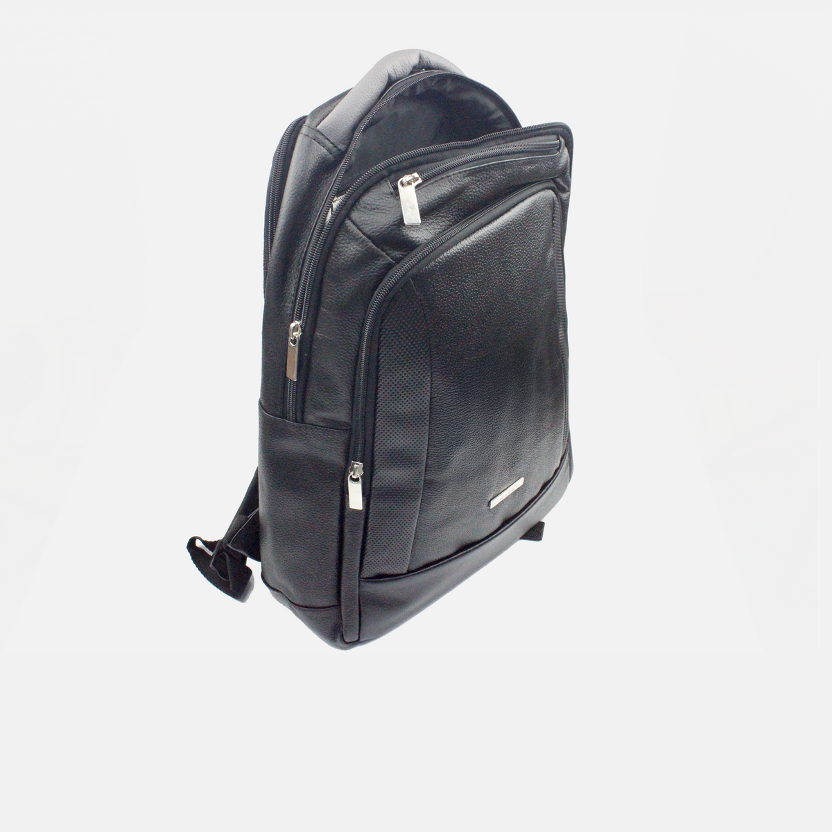 Morral silvana de cuero para mujer - Negro