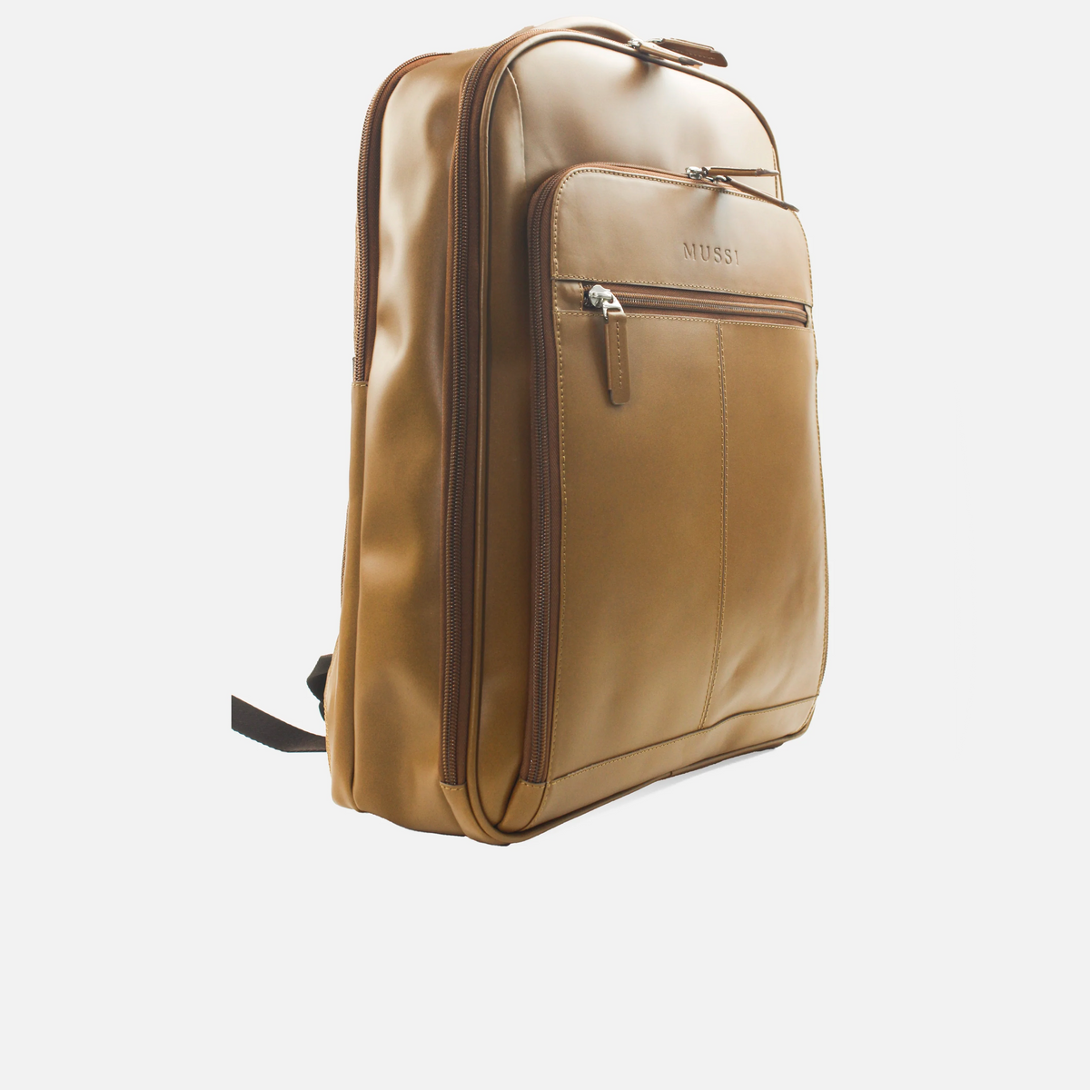 Morral mark de cuero para hombre - Miel