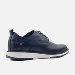 Tenis matias de cuero para hombre - Negro