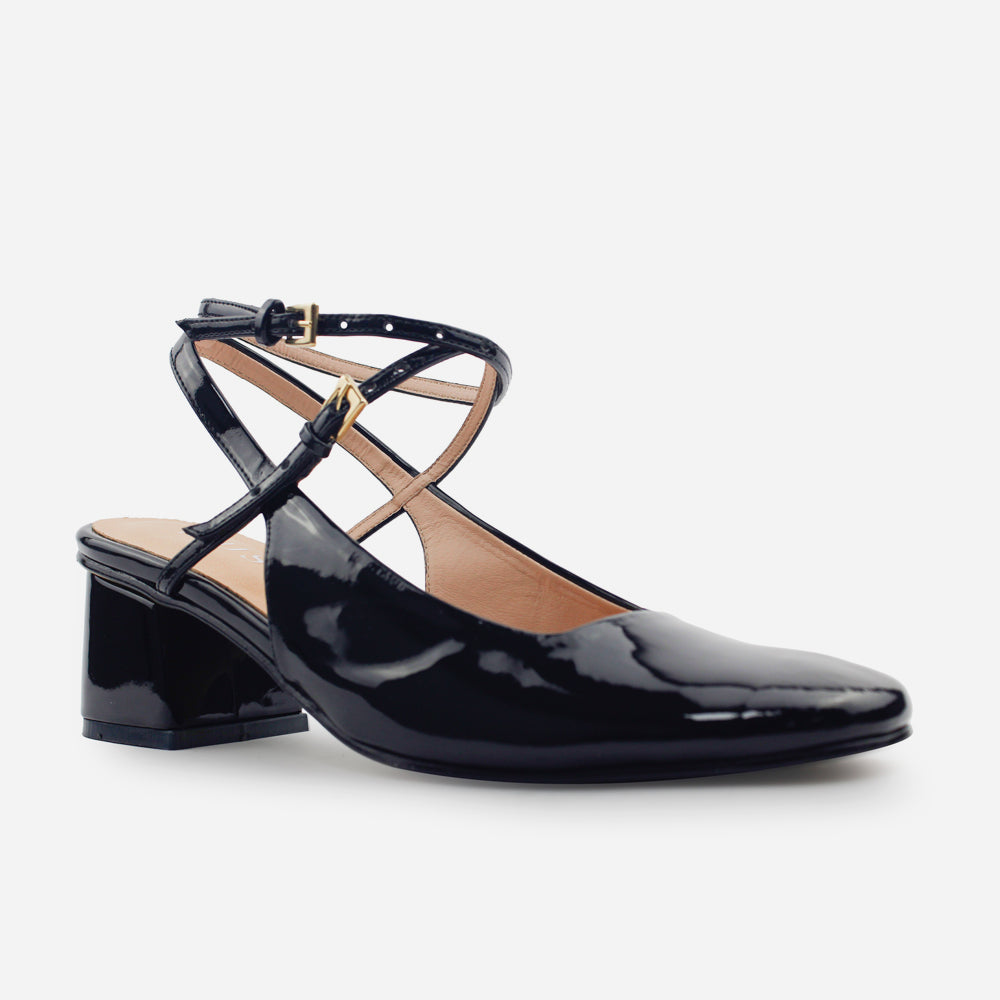 Tacones lucca de sintético para mujer - Negro