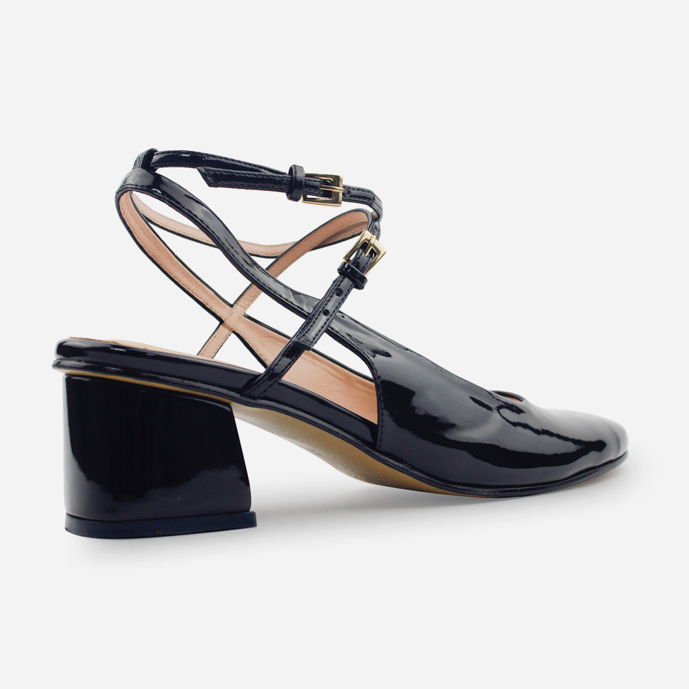 Tacones lucca de sintético para mujer - Negro