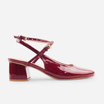 Tacones lucca de sintético para mujer - Vino