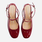 Tacones lucca de sintético para mujer - Vino