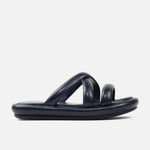 Sandalia flatform niebla de sintético para mujer - Negro