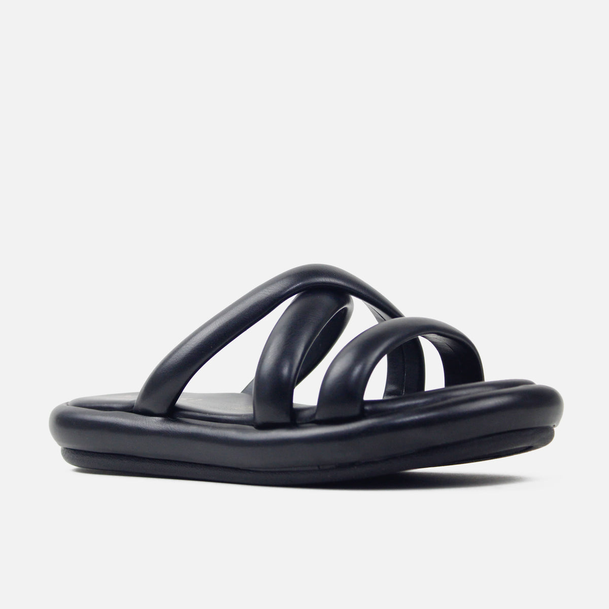 Sandalia flatform niebla de sintético para mujer - Negro