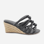 Sandalia plataforma dahlia de sintético para mujer - Negro
