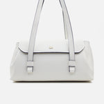 Cartera savia de cuero para mujer - Hueso