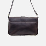 Bolso manos libres serena de cuero para mujer - Café