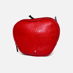 Bolso manos libres liora de cuero para mujer - Rojo