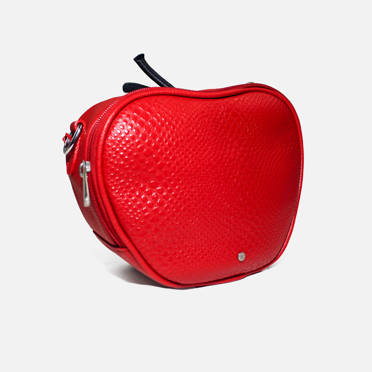 Bolso manos libres liora de cuero para mujer - Rojo