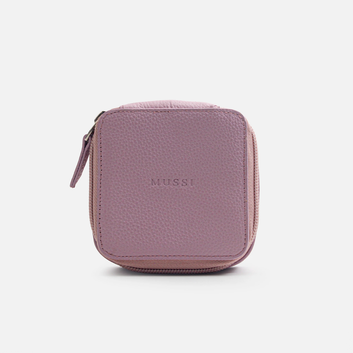 Joyero selene de cuero para mujer - Rosado