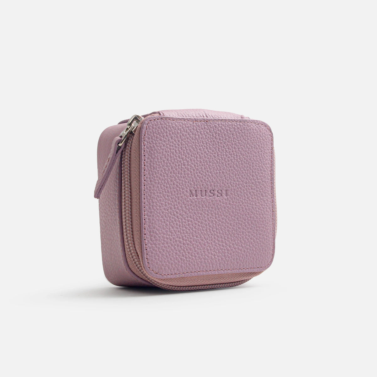 Joyero selene de cuero para mujer - Rosado