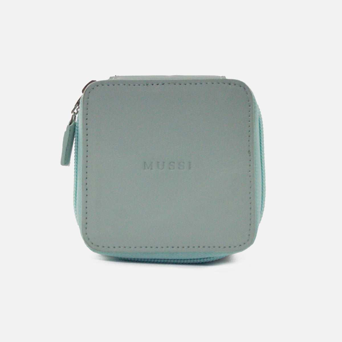 Joyero anastasia de cuero para mujer - Verde Menta