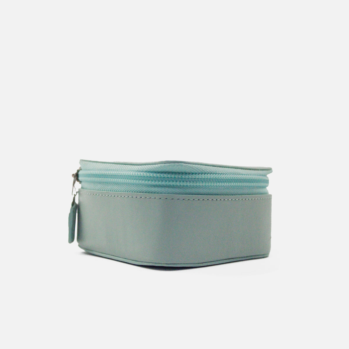 Joyero anastasia de cuero para mujer - Verde Menta