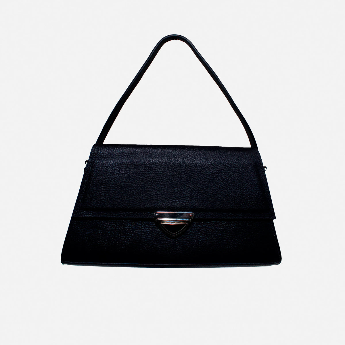 Bolso de mano mistral de cuero para mujer - Negro