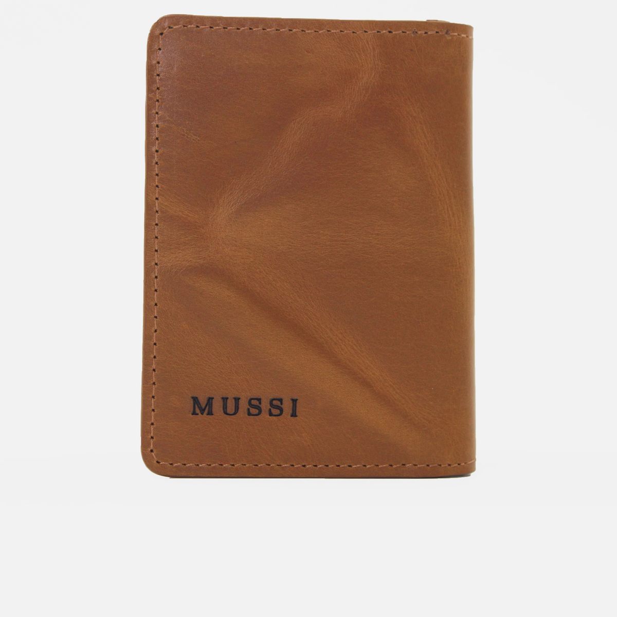 Billetera massimo de cuero para hombre - Miel