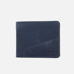 Billetera vincenzo de cuero para hombre - Azul