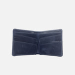 Billetera vincenzo de cuero para hombre - Azul