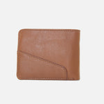 Billetera vincenzo de cuero para hombre - Miel