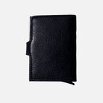 Billetera lewis de cuero para hombre - Negro