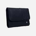 Billetera nayeli de cuero para mujer - Negro