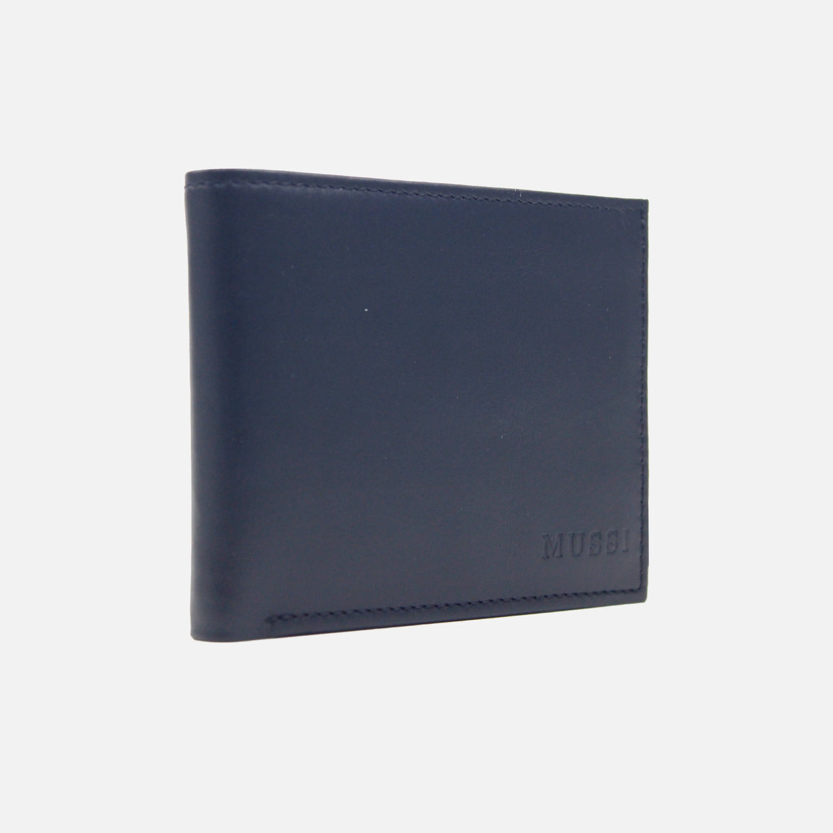 Billetera zinna de cuero para hombre - Negro