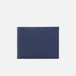 Billetera zinna de cuero para hombre - Azul