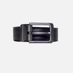 Correa lebrons de cuero para hombre - Negro