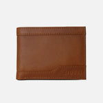Billetera atlas de cuero para hombre - Miel